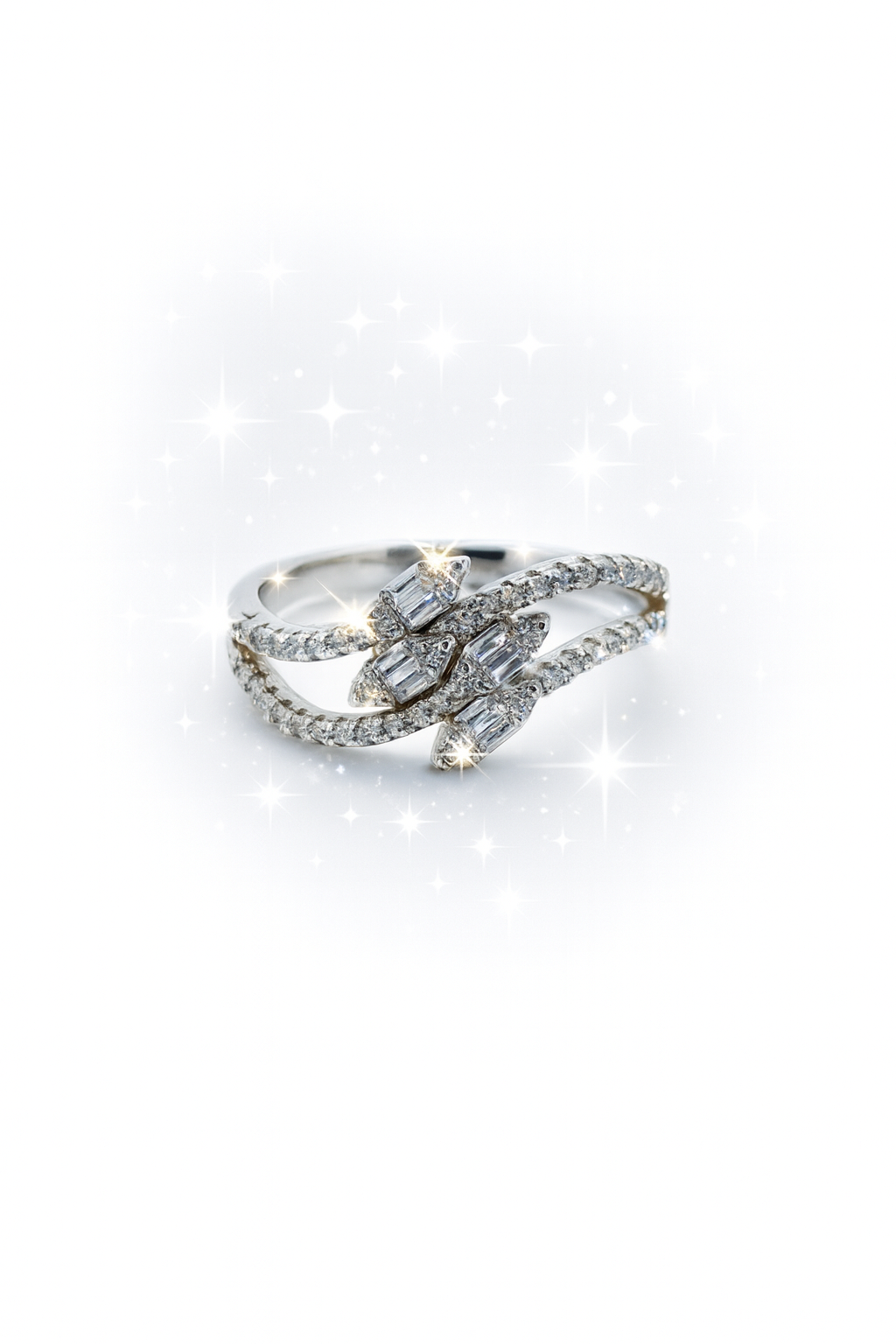 The Frosted Harmony Ring
