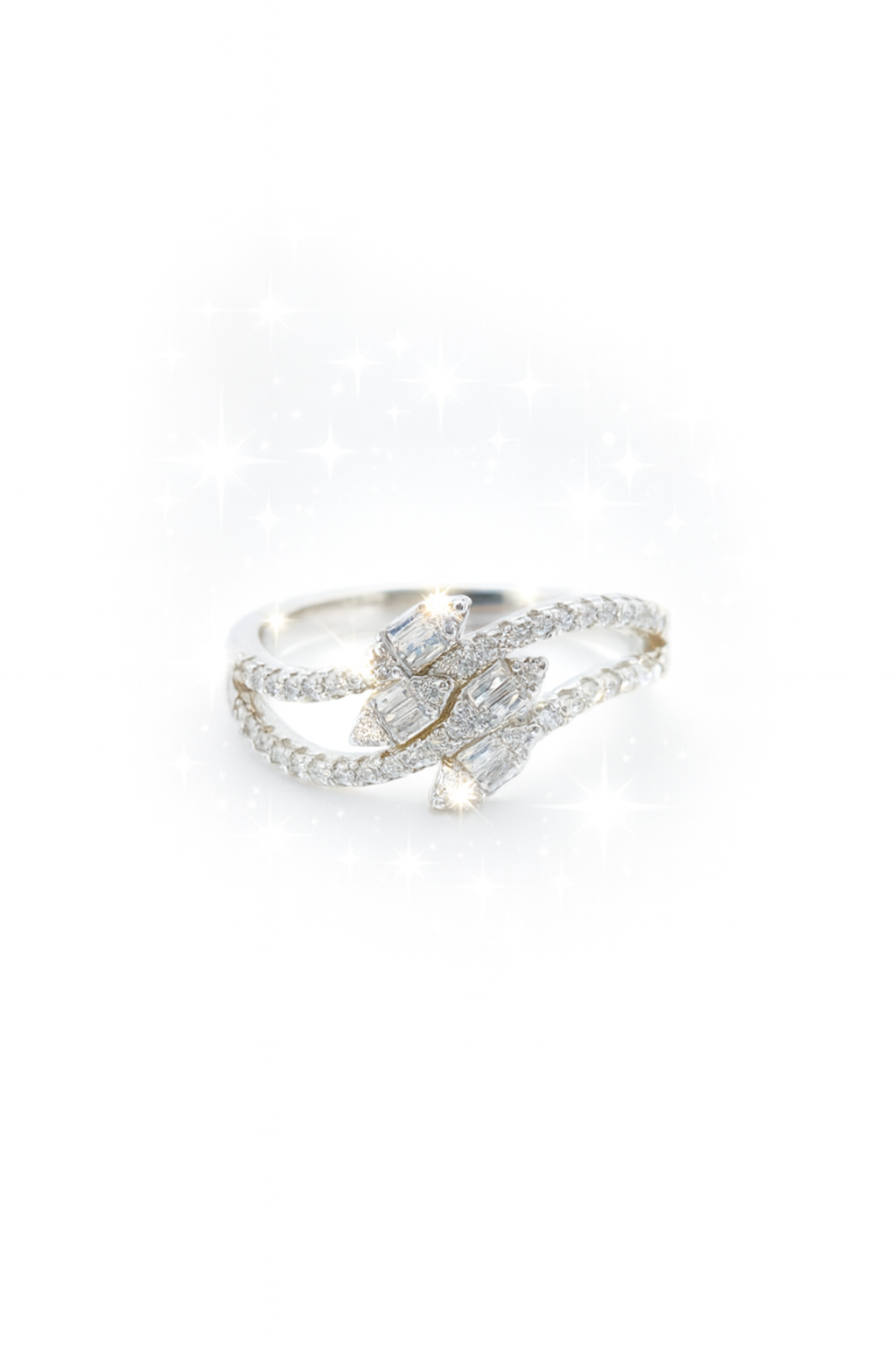 The Frosted Harmony Ring