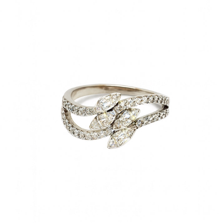 The Frosted Harmony Ring