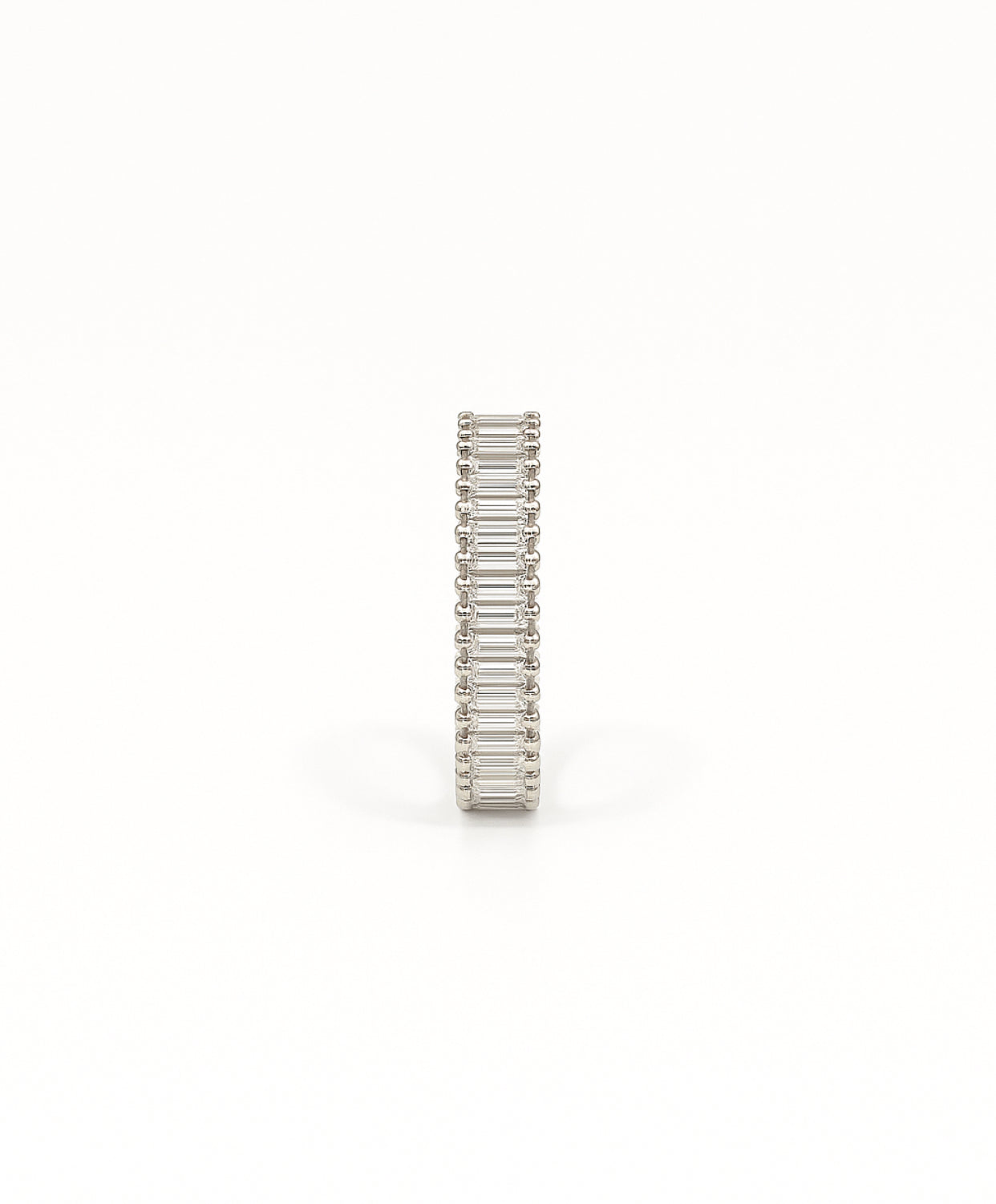 The Moonlit Baguette ring