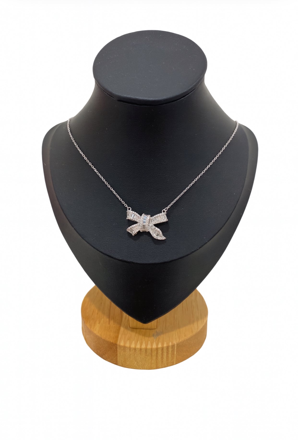 Elegant rosett-halsband