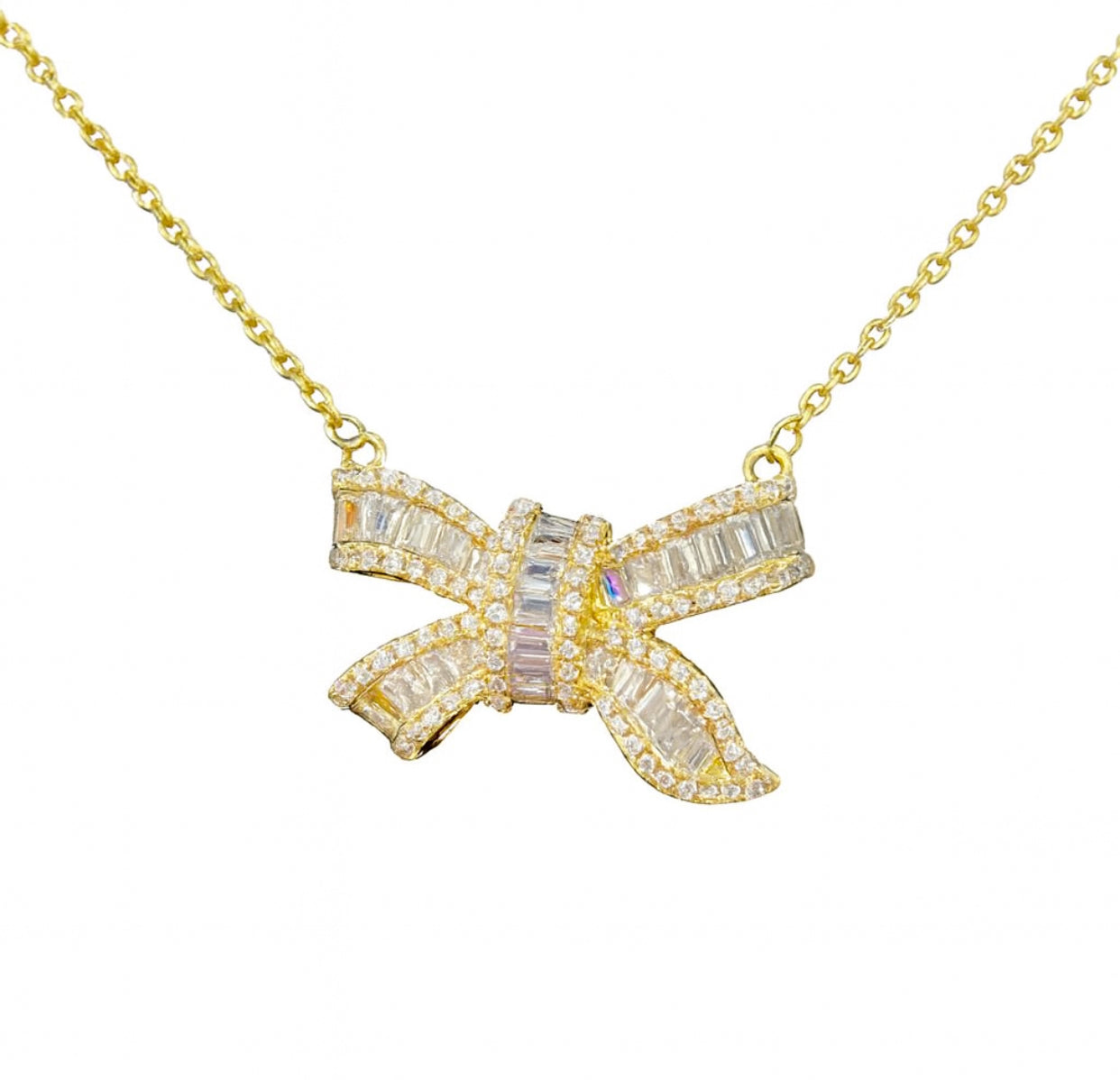 Elegant rosett-halsband