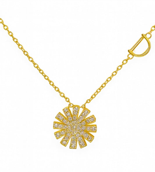 Radiant Nova Silverhalsband