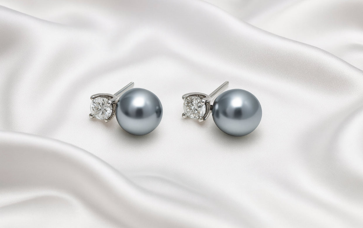 Lunar Grace studs
