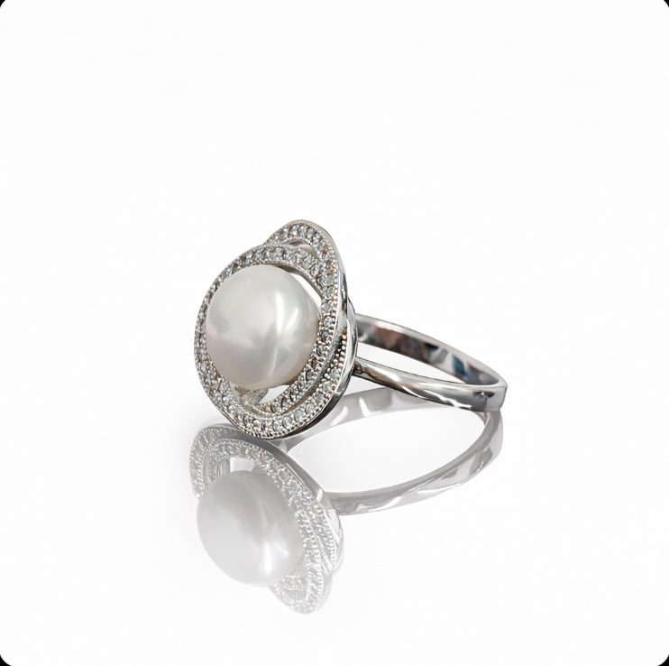 Månljus Pärla Ring
